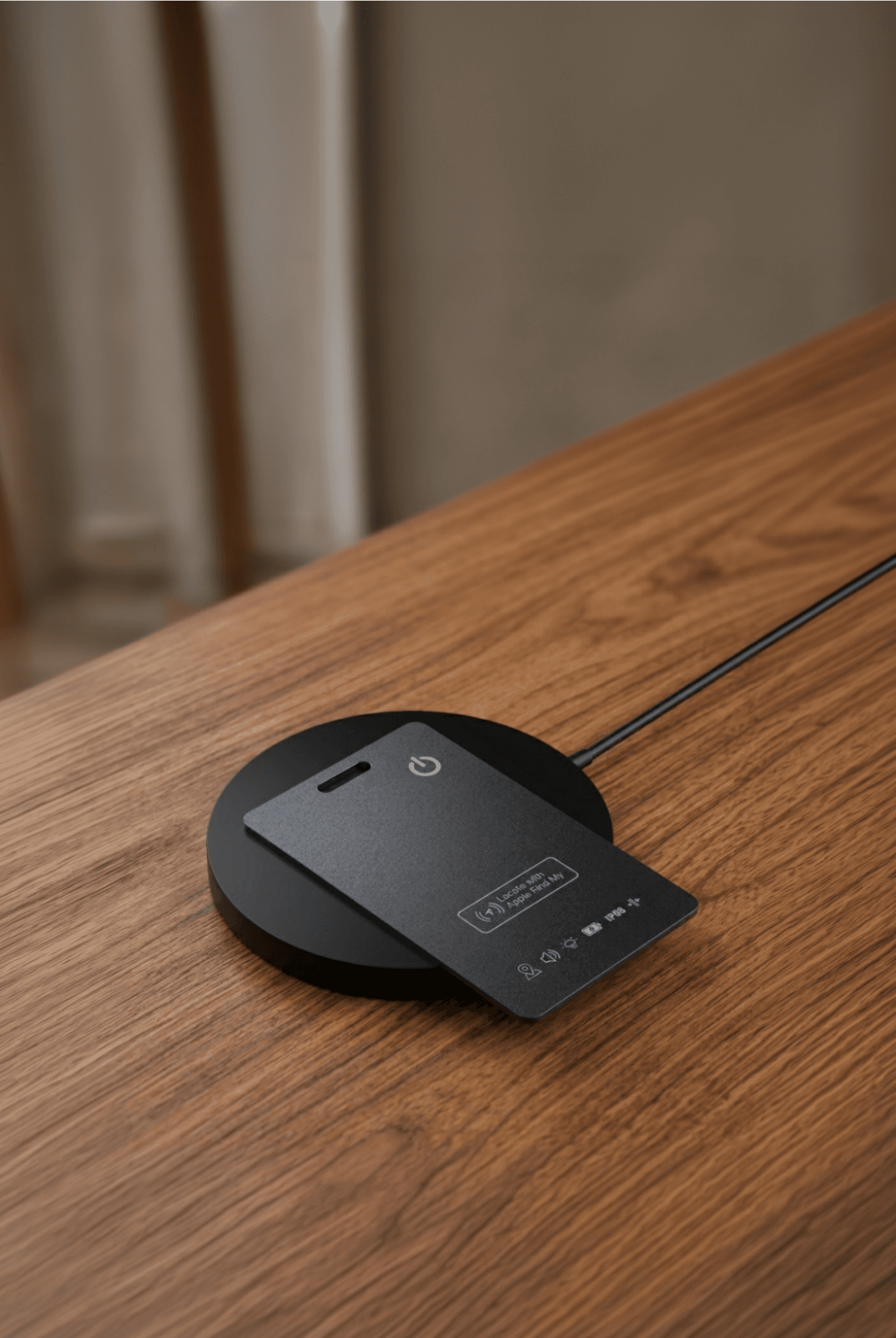 Tracking card charging on table