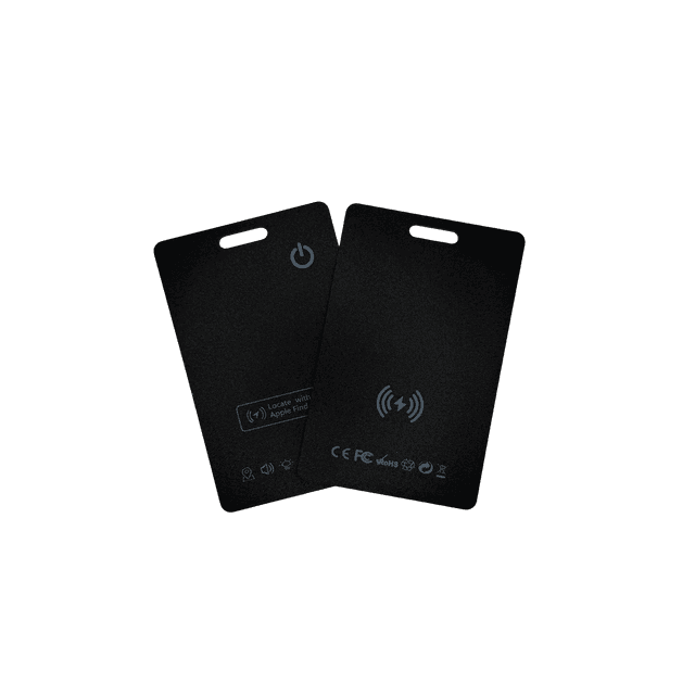 Two tracking cards together