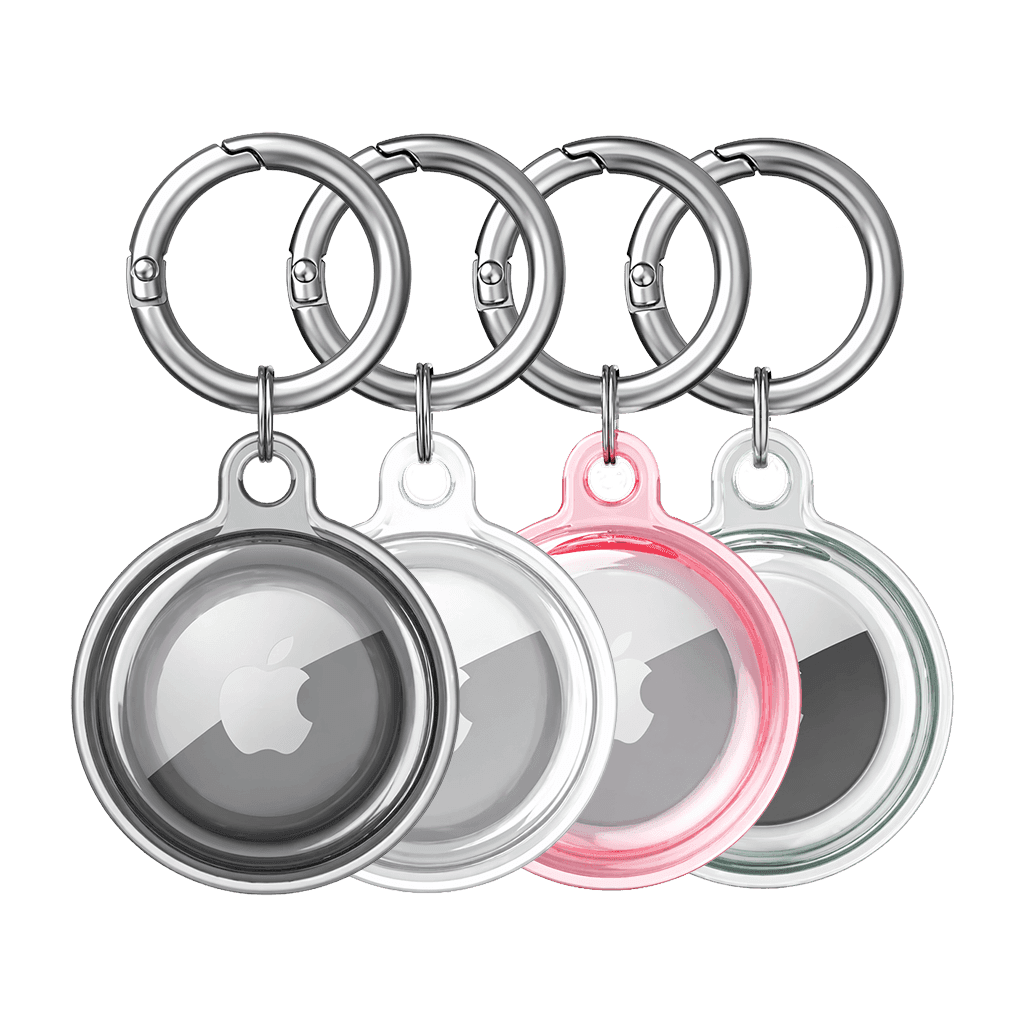 Plastic Smart Tag accessories in four colors